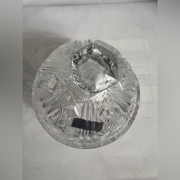 Stylesetter Margaret 24% Lead Crystal Candy Box Germany w/ Box 6.75” - Picture 4 of 10